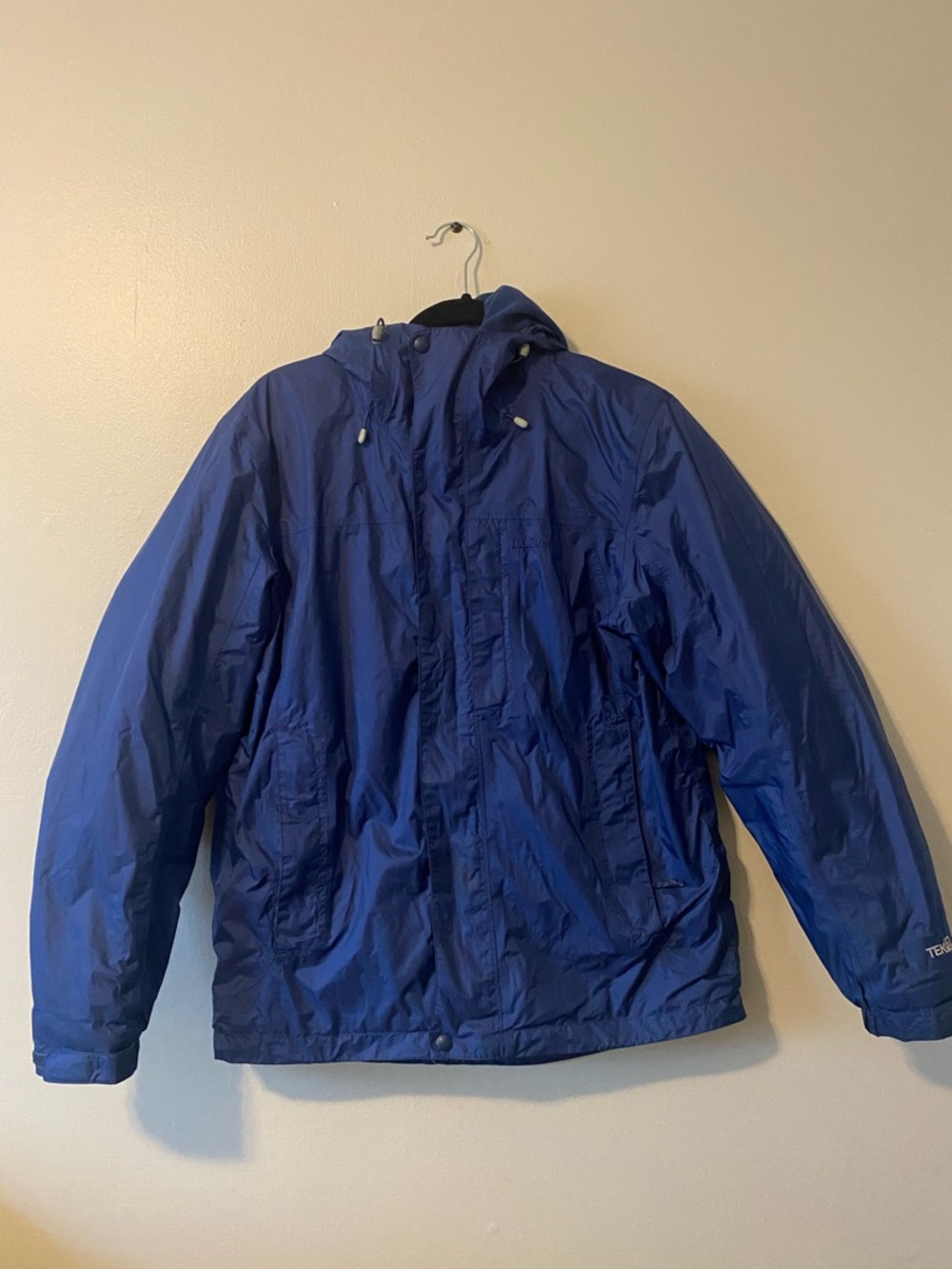 L.L. Bean Men’s Trail Model Rain Jacket Fleece-Lined - Size S